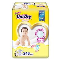 Tã Dán Cho Bé Cho Bé Unidry (G6+) Size S48 (48 miếng)