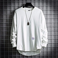 Áo Thun Nam Dài Tay Unisex thu đông trơn cổ tròn basic vải cotton giữ nhiệt ( mã SP4)