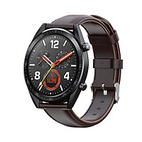 Dây Đeo Da Thay Thế Cho Đồng Hồ Thông Minh Smart Watch Size 22mm Ticwatch pro / Samsung Gear S3 / Samsung Galaxy Watch 46mm / Xiaomi Amazfit Pace / Amazfit Stratos / Fossil Q MARSHAL gen2