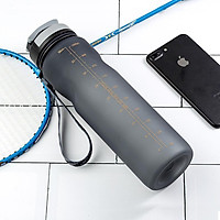 Bình đựng nước tập Gym thể thao 1000ml- giao màu ngẫu nhiên.