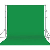 Phông nền màn hình xanh chuyên nghiệp Studio Chụp ảnh Nền có thể giặt được Polyester-cotton bền 3 * 6m / 10 * 19,7ft