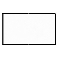 Màn Hình Máy Chiếu Di Động 84 Inch H84 HD 16: 9 White Dacron Có Thể Gập Lại Treo Tường