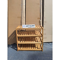 Kệ giày gỗ 4 tầng cao cấp