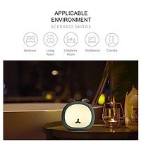 Creative Cartoon Cute Pet Deer Rabbit Light,Led Eye Protection Table Lamp Dimming Touch Multifunctional Sleeping Reading Bedroom Desk Lamp