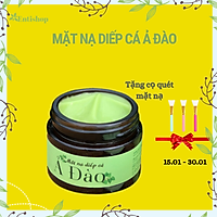 Mặt nạ diếp cá Ả Đào Mộc Nhan Natural ngăn ngừa mụn nám,tàn nhang 50gr