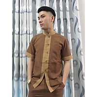 ĐỒ LAM ĐI CHÙA # Lãnh Tụ Phối # Bộ Quần Áo Nam Nữ