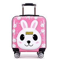 Vali nhựa kéo du lịch trẻ em. Size 18 inch dùng cho bé trai và gái. In hình ngộ nghĩnh, nhựa ABS + PC an toàn cho bé