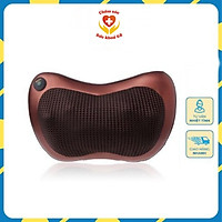 Gối Massage Hồng Ngoại, Gối Giảm Đau Cổ Vai Gáy 8 Bi