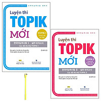 Combo Luyện Thi TOPIK 1 – Trình Độ Sơ Cấp và Luyện Thi TOPIK 2 – Trình Độ Trung Cấp Và Nâng Cao (Kèm Viết)