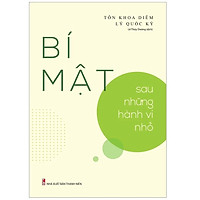 Sách: Bí Mật Sau Những Hành Vi Nhỏ