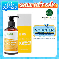 Gel vệ sinh phụ nữ X2 Nano Nghệ Cocayhoala Giảm Mùi Hôi - Giảm Ngứa - Giảm Khí Hư 150ml
