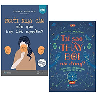 Combo Sách Kỹ Năng Sống Về Tâm Lý Xã Hội: Người Nhạy Cảm – Món Quà Hay Lời Nguyền? + Tại