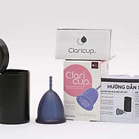 Cốc nguyệt san Claricup kháng khuẩn TẶNG Gel bôi vùng kín PK24