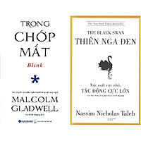 Bộ Sách Về Tư Duy Cực Kỳ Thú Vị ( Trong Chớp Mắt + Thiên Nga Đen ) (Tặng Tickbook đặc biệ