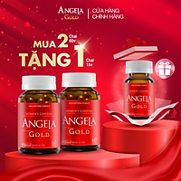 Combo 2 hộp ANGELA GOLD tăng cường sinh lý nữ 60 viên tặng 1 hộp 15 viên