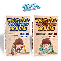 Sách - 30 ngày nỗ lực 9-10 điểm môn Ngữ Văn lớp 10