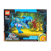 Lắp Ráp Xếp Hình Mô Hình Khủng Long Bạo Chúa T-rex Xanh và Khủng Long Cổ Đại - Đồ CHơi Trẻ Em