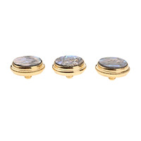 Set of 3 Trumpet Finger Buttons Cap Musical Instrument Trumpet Replacement Parts Gifts