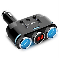 Bộ chia tẩu sạc trên ô tô BC39 QC3.0 cao cấp - Hàng nhập khẩu
