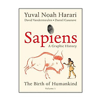 Sách - Sapiens (Graphic Edition) : A Brief History of Humankind by Yuval Noah Harari - (US Edition, paperback)