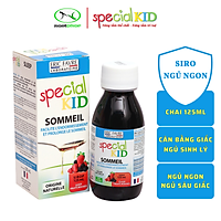 SPECIAL KID SOMMEIL - Siro ngủ ngon - Giúp trẻ ngủ ngon giấc - Hỗ trợ an thần kinh - Nhập khẩu Pháp (125ml)
