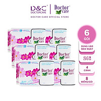 Băng vệ sinh thảo dược Doctor Care ban ngày 24cm Combo 6 gói