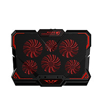 Đế Tản Nhiệt 6 Quạt Gió Không Gây Ồn Cho Laptop Coolcold K38 - Xanh Trời