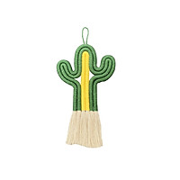Hand-woven Cotton Rope Cactus Pendant Home Decoration Wall Pendant Ornament