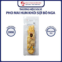 Phô mai sợi xông khói sữa bò Solse Nga chính hãng dinh dưỡng 100g, 200g