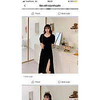 SIÊU SALE ORDER- VÁY XẺ TÀ DÁNG NGẮN DÀI