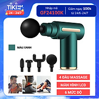 Máy mát xa cầm tay mini Massage Gun GoodFit GF212MG