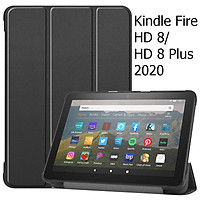 Bao Da Cover Cho Máy Tính Bảng Amazon All-new Kindle Fire HD 8 2020 Hỗ Trợ Smart Cover