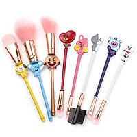 Bộ 8 cọ trang điểm cá nhân hình BTS kèm túi đựng xinh xắn