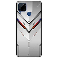 Ốp lưng dành cho Realme C15 mẫu Mặt Nạ Trắng