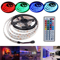 Dải đèn LED dài 5M 300 bóng Không thấm nước có Điều Khiển từ xa 12V ổ cắm tiêu chuẩn Mỹ