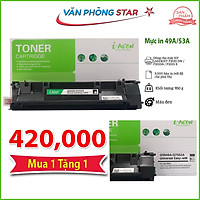 Hộp mực in 49A/53A I-AICON Dùng cho máy in HP P2015/DN/N/ X, Canon LBP 3300/3310/3360/3370 hàng chính hãng