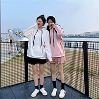 (HÌNH THẬT) ÁO KHOÁC HOODIE CHUI CỔ NỮ IN CHỮ NỔI FORM RỘNG CHÂT NỈ CỰC ĐẸP MẪU MỚI SIÊU HOT THỜI TRANG CAO CẤP RAG05