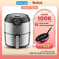 Nồi chiên không dầu Tefal EY201D15 - 4.2L - Vỏ thép không rỉ - Công nghệ luân chuyển khí nóng 3D không cần trở - Hàng chính hãng