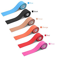 16FT Sports Bandage Anti-allergic Muscle Support Athletic Tape Pain Relief Muscle Tape Shin Splints for Shoulder Knees