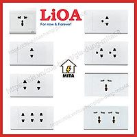 Mặt ổ cắm điện âm tường LiOA