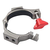 Expansion Bracket Clip Holder with 2 Hot Shoe Mounts for Microphone LED Light Accessory Repalcement for DJI OSMO Mobile
