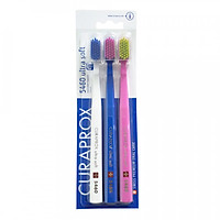 Bộ 3 bàn chải răng siêu mềm CURAPROX CS 5460 Ultra Soft