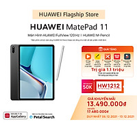 Máy Tính Bảng Huawei MatePad 11 | Màn Hình HUAWEI FullView 120 Hz | Kèm Bút cảm ứng Huawei M-Pencil + Bàn phím Smart Magnetic Keyboard