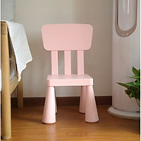 Bộ bàn ghế Nhựa Cao Cấp cho Bé - Màu Hồng Pastel