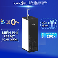 Máy lọc nước 9 lõi lọc hàng chính hãng Karofi Livotec 510, Màng RO 100 GPD Hàn Quốc