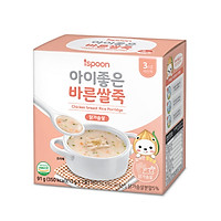 Cháo ăn dặm ISPOON Hàn Quốc cho bé 3 vị lựa chọn thơm ngon bổ dưỡng (91g)