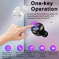 Bluetooth 5.0 Headset TWS Wireless Earphones Mini Earbuds Stereo Headphones