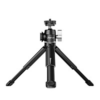 Ulanzi U-Vlog lite Extendable Dual Cold Shoe Ball Head Tripod for Phone Mirrorless Camera Vlog Compatible with iPhone