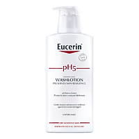 Sữa Tắm Không Mùi Cho Da Cơ Thể Nhạy Cảm Eucerin Sensitive Skin Ph5 Washlotion (Perfume-Free) (400ml)