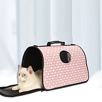 Balo đựng thú cưng- Túi vận chuyển cho chó mèo 43x20x27cm, mẫu ngẫu nhiên